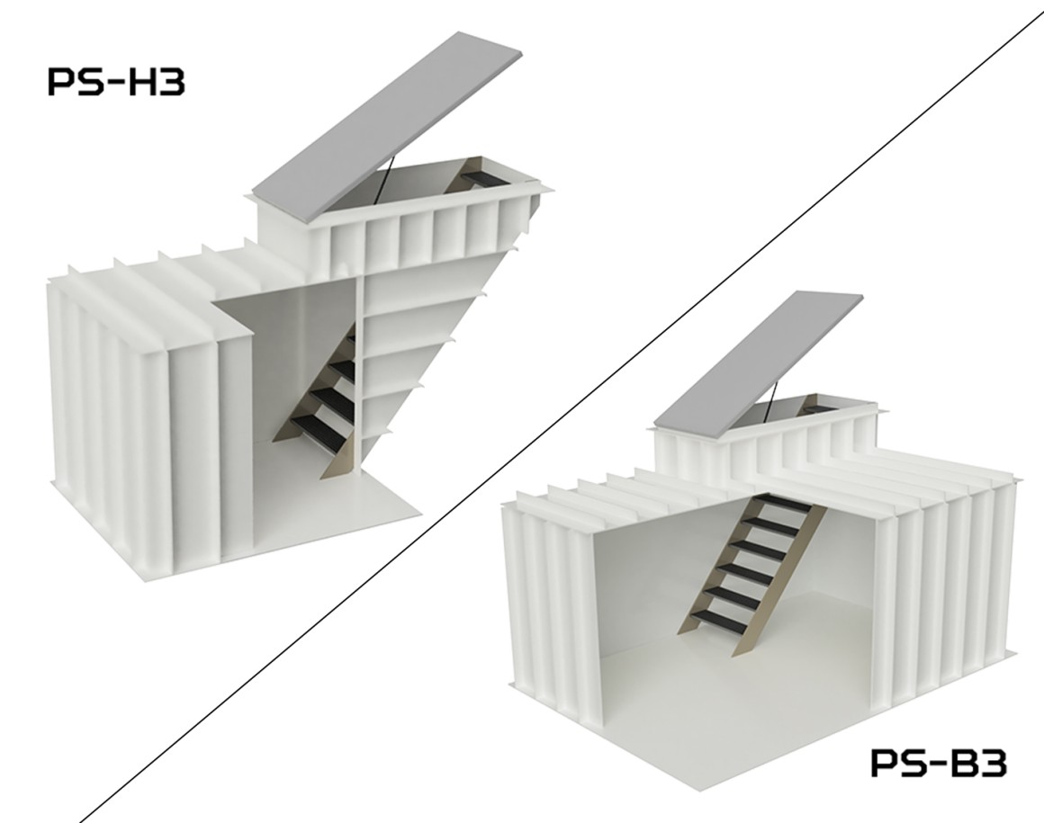 Porovnání modelu PS-H3 a PS-B3